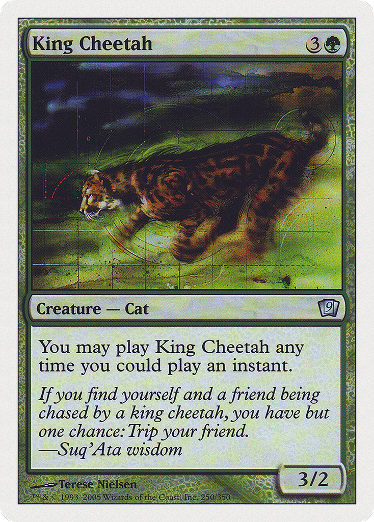 Magic: The Gathering - King Cheetah - Ninth Edition