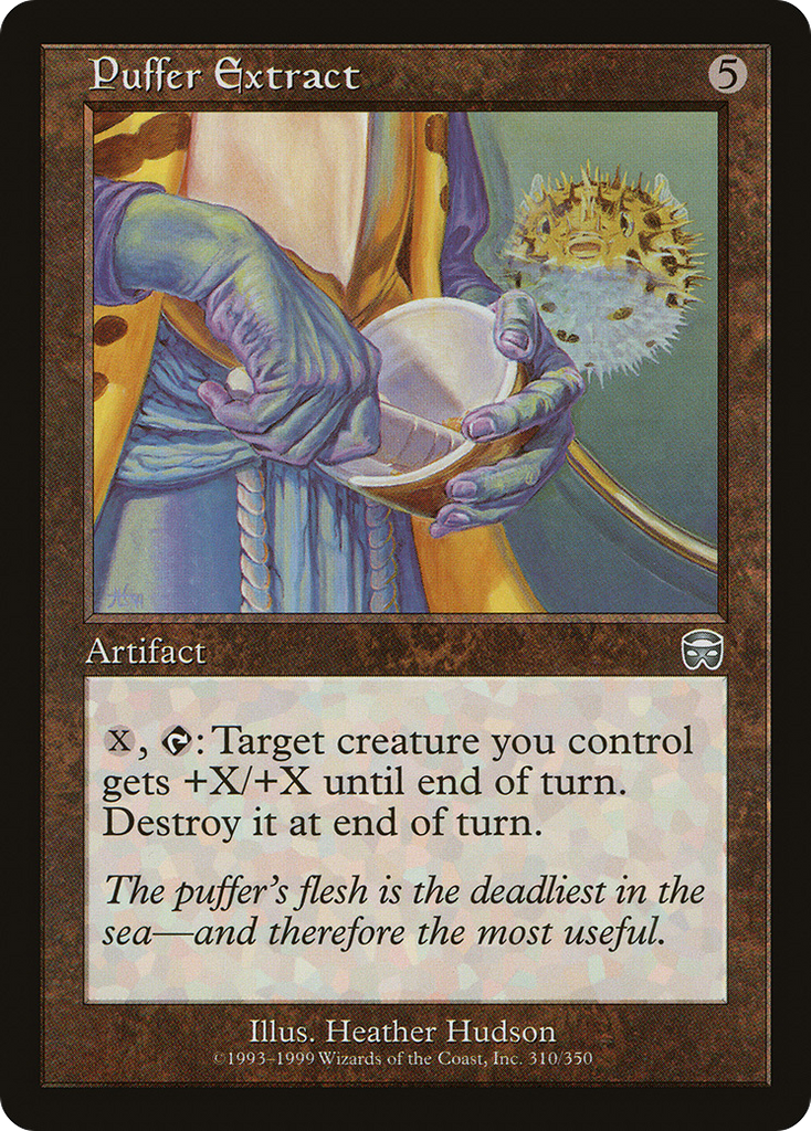 Magic: The Gathering - Puffer Extract - Mercadian Masques