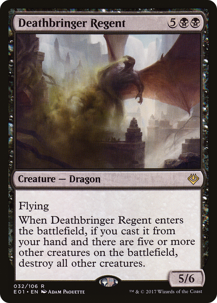 Magic: The Gathering - Deathbringer Regent - Archenemy: Nicol Bolas