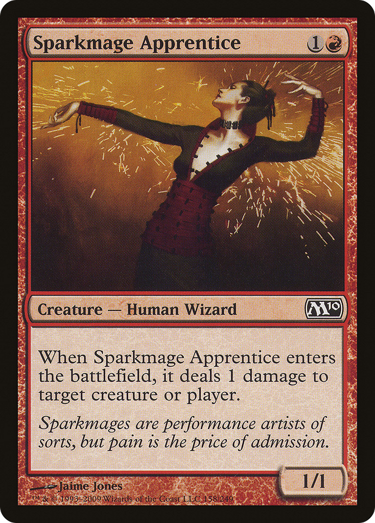 Magic: The Gathering - Sparkmage Apprentice - Magic 2010