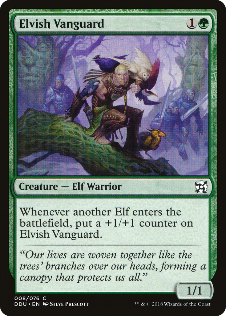 Magic: The Gathering - Elvish Vanguard - Duel Decks: Elves vs. Inventors