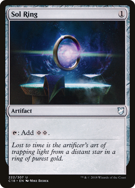 Magic: The Gathering - Sol Ring - Commander 2018