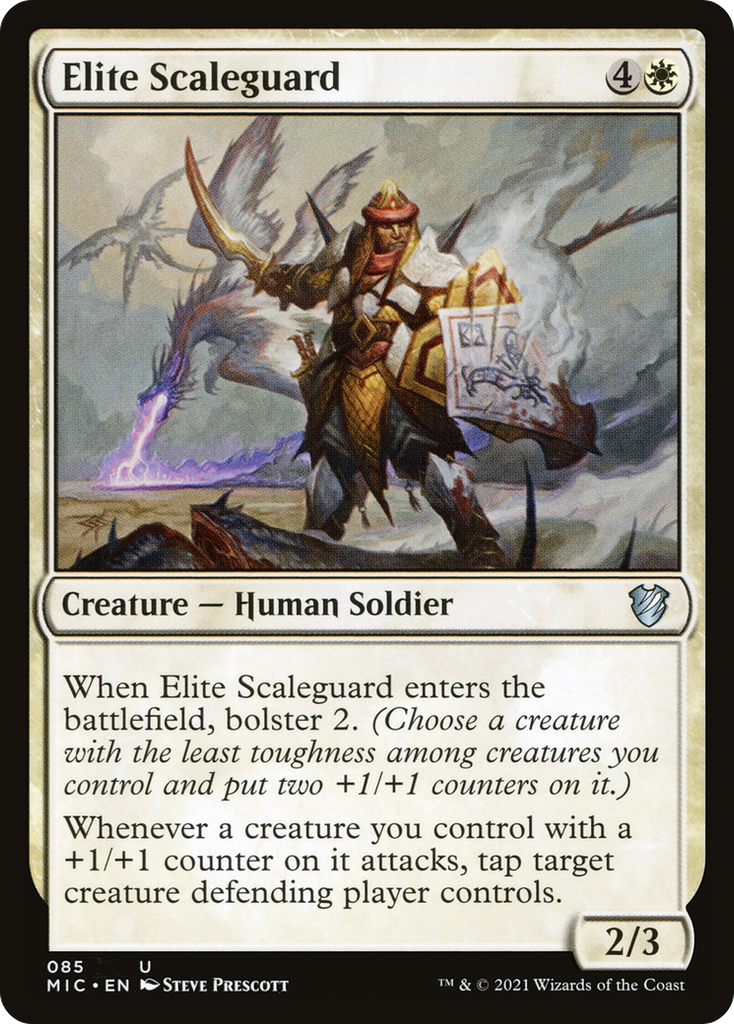 Magic: The Gathering - Elite Scaleguard - Midnight Hunt Commander