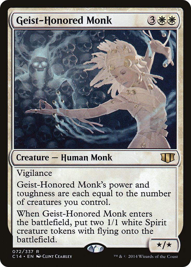 Magic: The Gathering - Geist-Honored Monk - Commander 2014