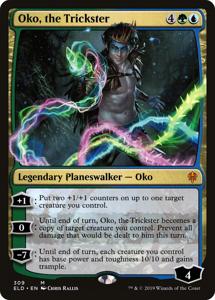 Magic: The Gathering - Oko, the Trickster - Throne of Eldraine