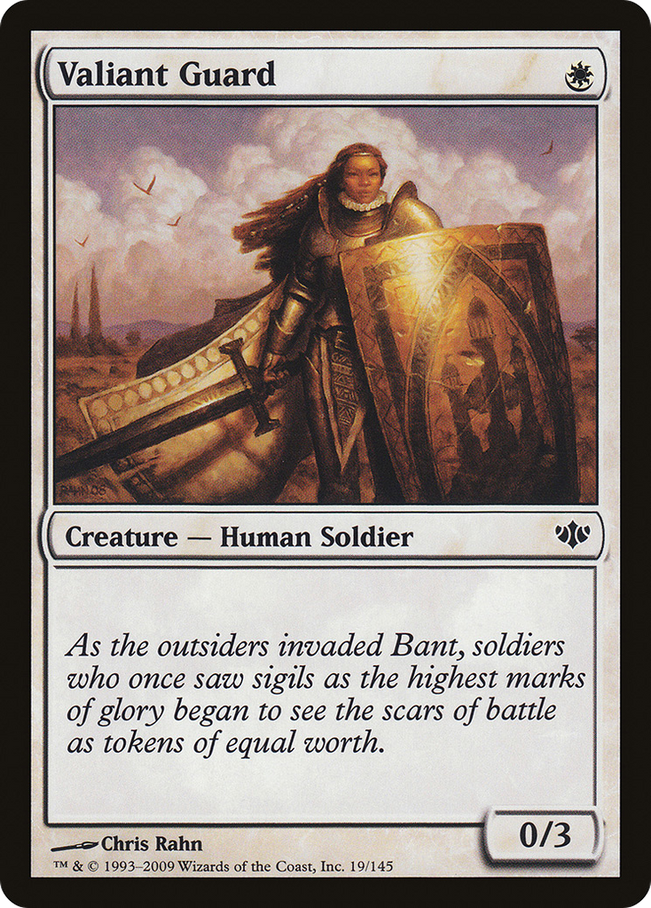 Magic: The Gathering - Valiant Guard - Conflux