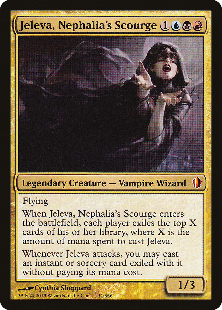 Magic: The Gathering - Jeleva, Nephalia's Scourge - Commander 2013