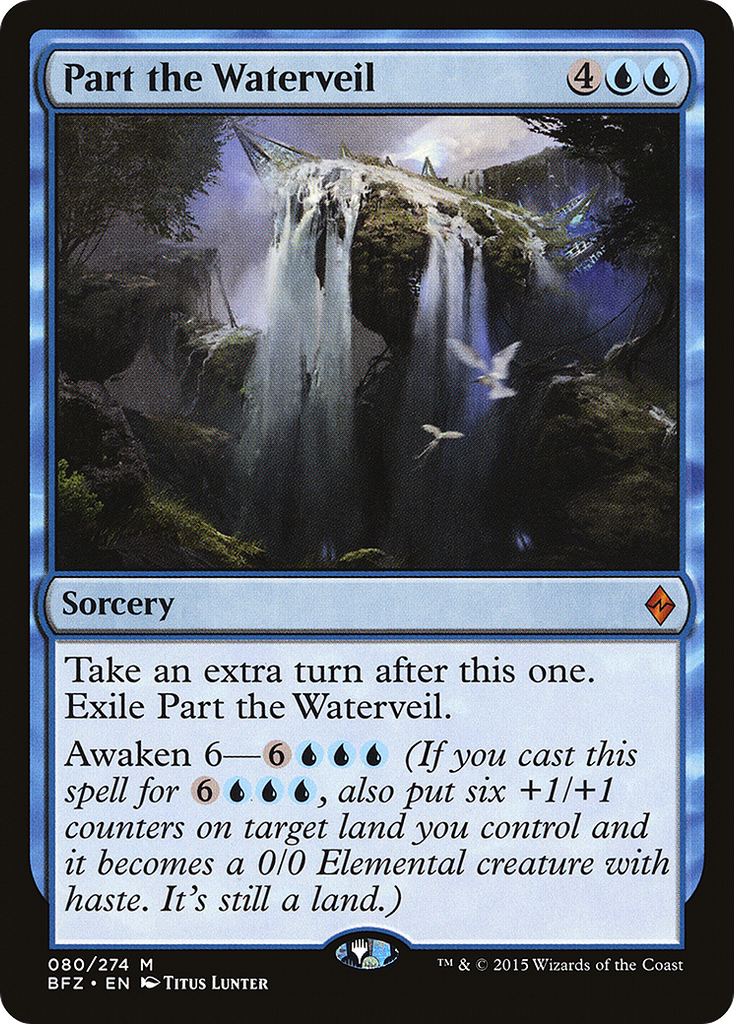 Magic: The Gathering - Part the Waterveil - Battle for Zendikar