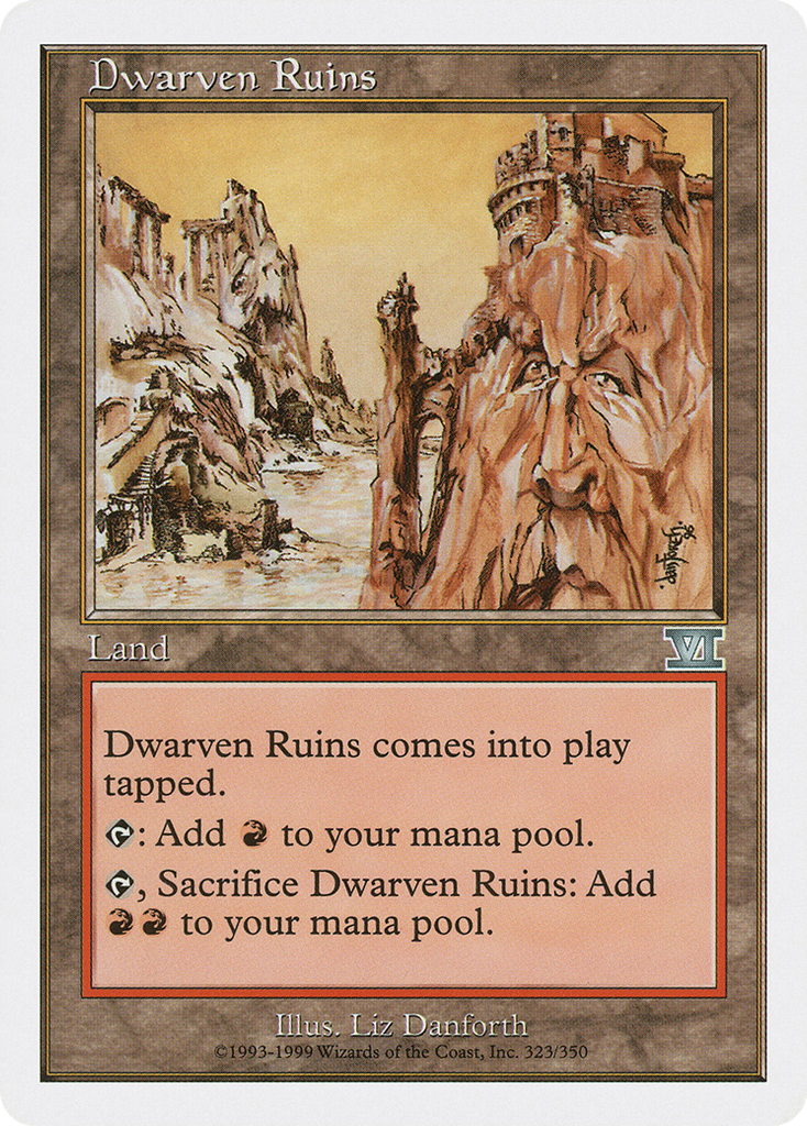Magic: The Gathering - Dwarven Ruins - Classic Sixth Edition