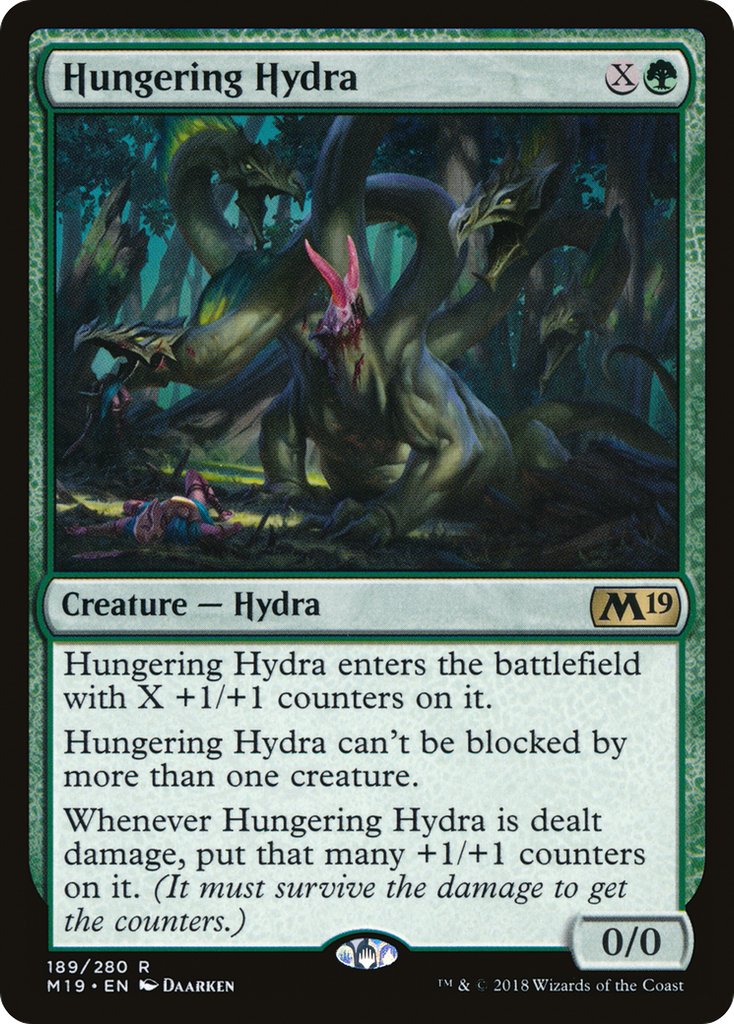 Magic: The Gathering - Hungering Hydra - Core Set 2019