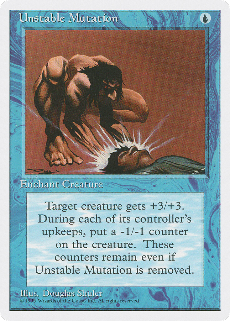 Magic: The Gathering - Unstable Mutation - Fourth Edition