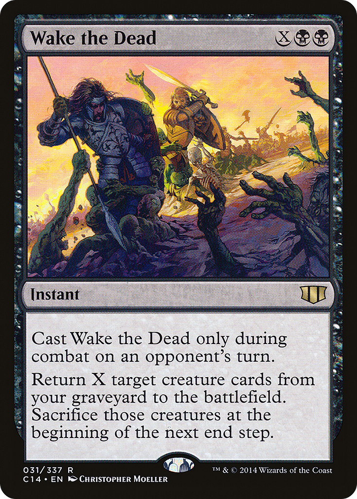 Magic: The Gathering - Wake the Dead - Commander 2014