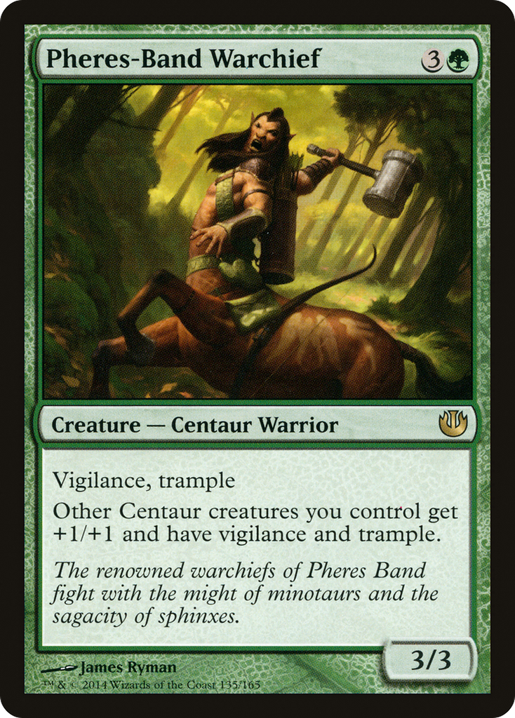 Magic: The Gathering - Pheres-Band Warchief - Journey into Nyx