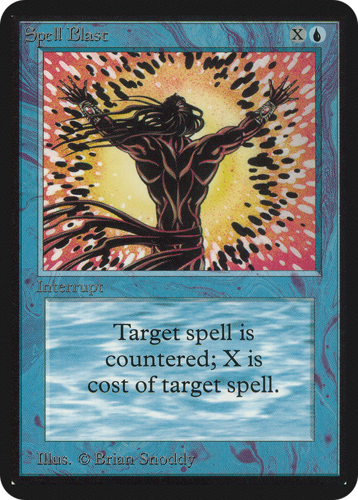 Magic: The Gathering - Spell Blast - Limited Edition Alpha