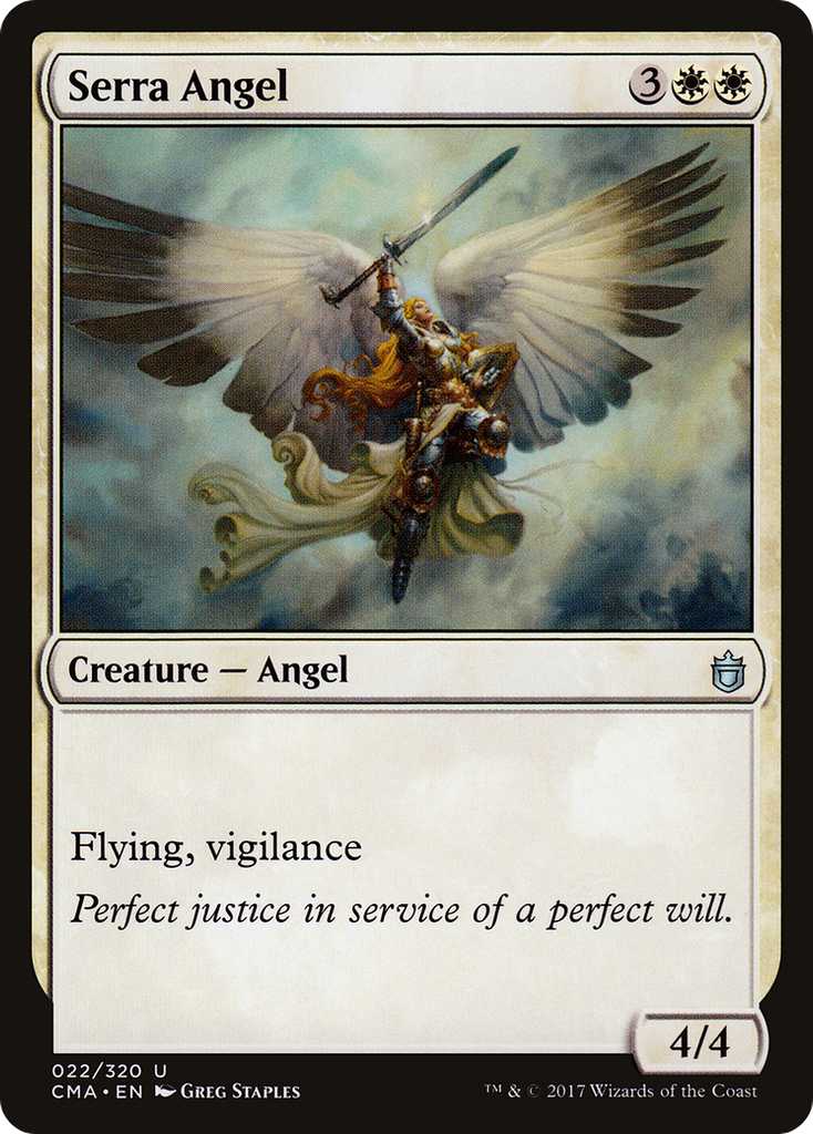 Magic: The Gathering - Serra Angel - Commander Anthology