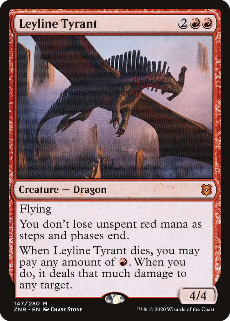 Magic: The Gathering - Leyline Tyrant - Zendikar Rising