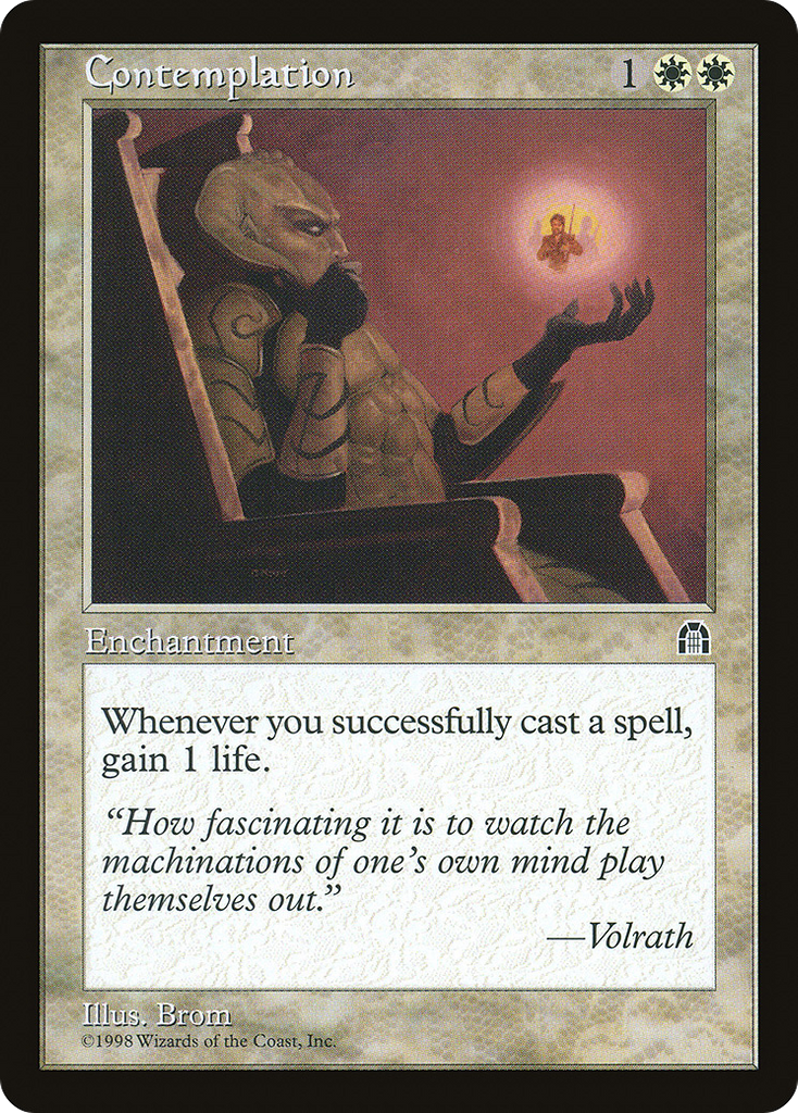 Magic: The Gathering - Contemplation - Stronghold