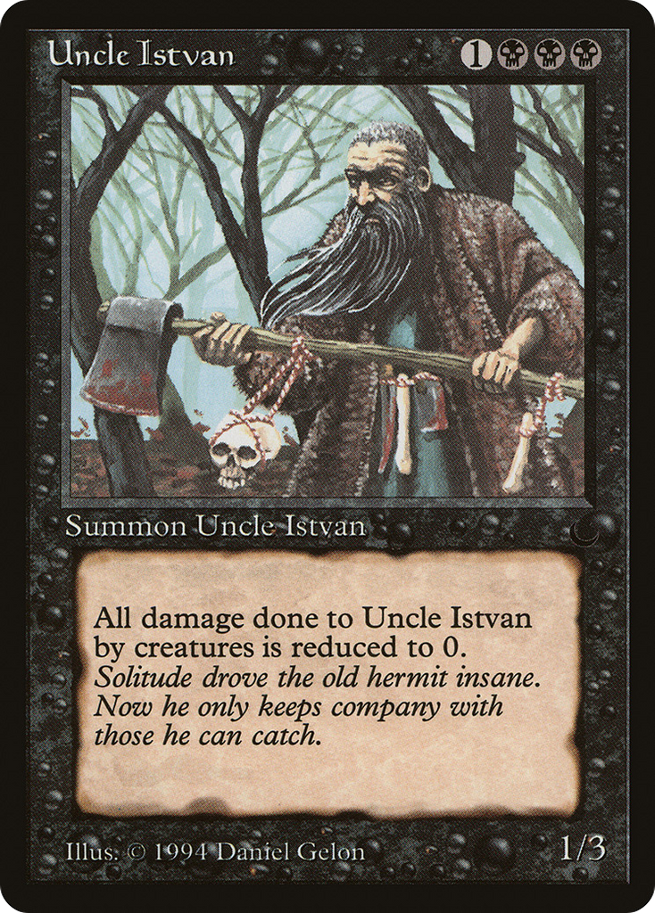 Magic: The Gathering - Uncle Istvan - The Dark