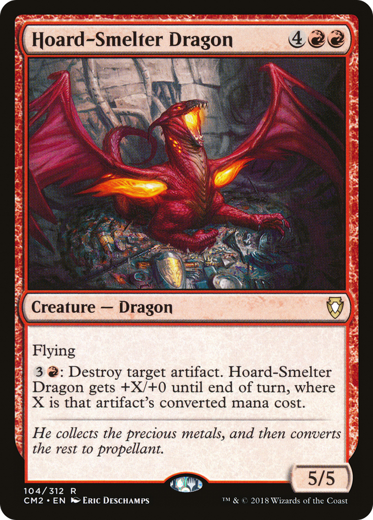 Magic: The Gathering - Hoard-Smelter Dragon - Commander Anthology Volume II