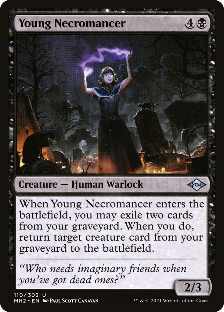 Magic: The Gathering - Young Necromancer - Modern Horizons 2