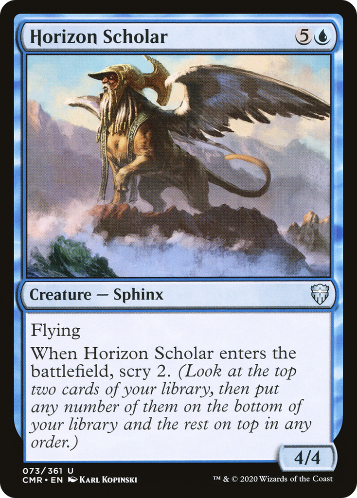 Magic: The Gathering - Horizon Scholar - Commander Legends