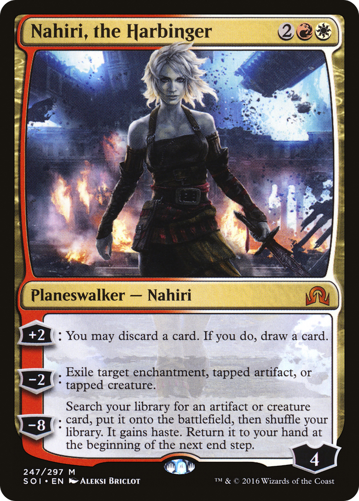 Magic: The Gathering - Nahiri, the Harbinger - Shadows over Innistrad