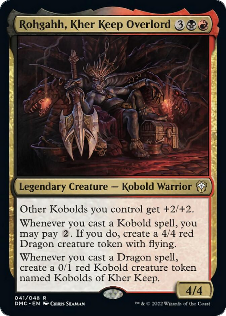 Magic: The Gathering - Rohgahh, Kher Keep Overlord - Dominaria United Commander