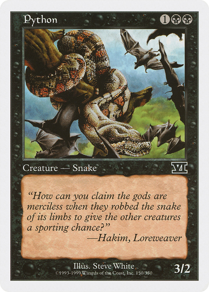 Magic: The Gathering - Python - Classic Sixth Edition