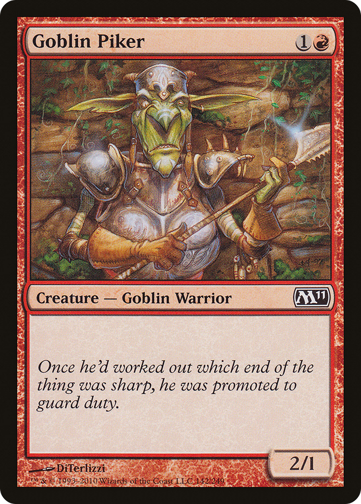 Magic: The Gathering - Goblin Piker - Magic 2011