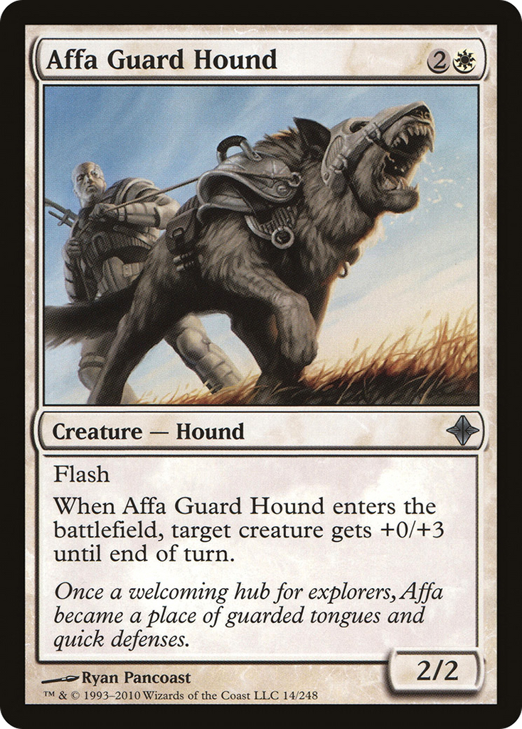 Magic: The Gathering - Affa Guard Hound - Rise of the Eldrazi