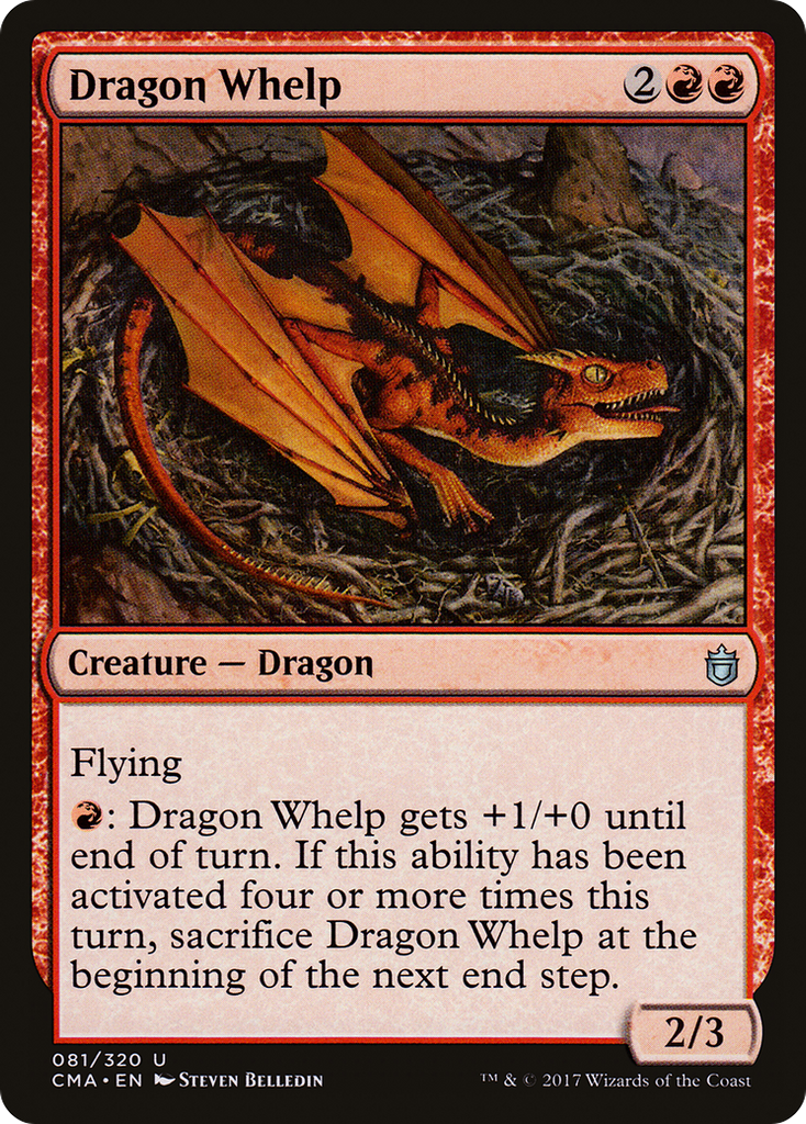 Magic: The Gathering - Dragon Whelp - Commander Anthology