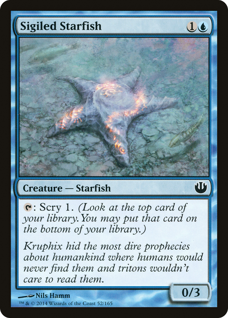 Magic: The Gathering - Sigiled Starfish - Journey into Nyx