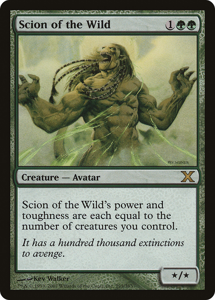 Magic: The Gathering - Scion of the Wild - Tenth Edition