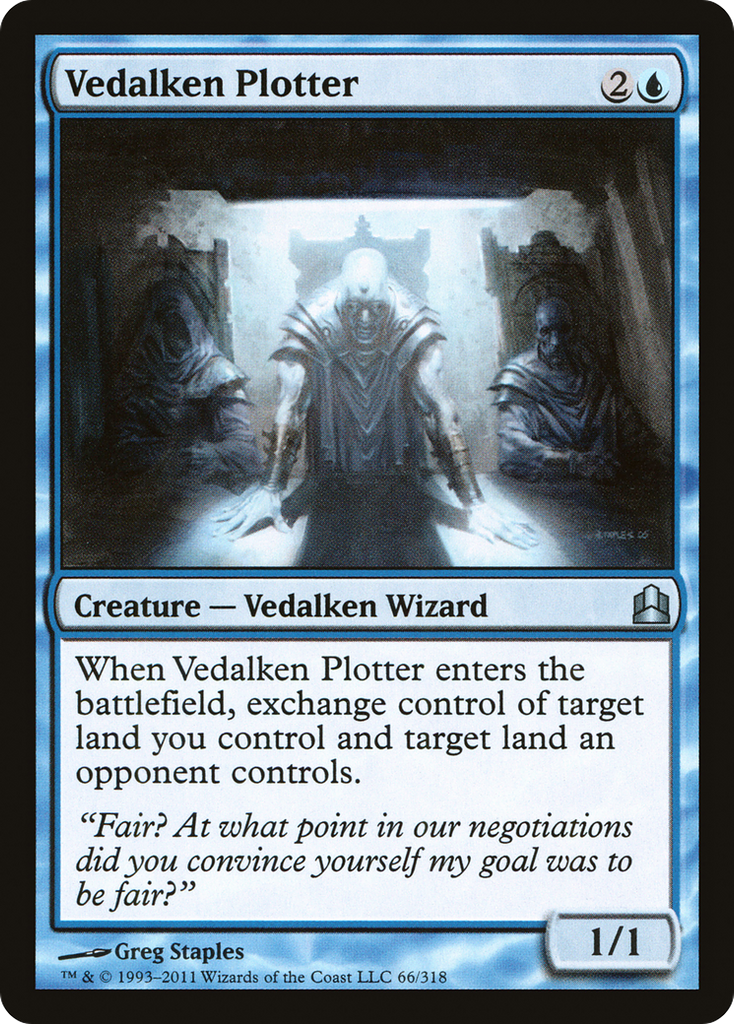 Magic: The Gathering - Vedalken Plotter - Commander 2011
