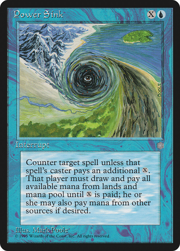 Magic: The Gathering - Power Sink - Ice Age