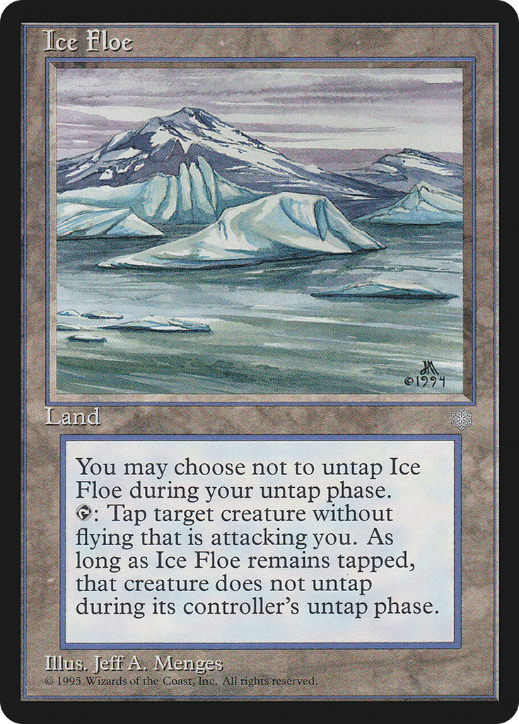 Magic: The Gathering - Ice Floe - Ice Age
