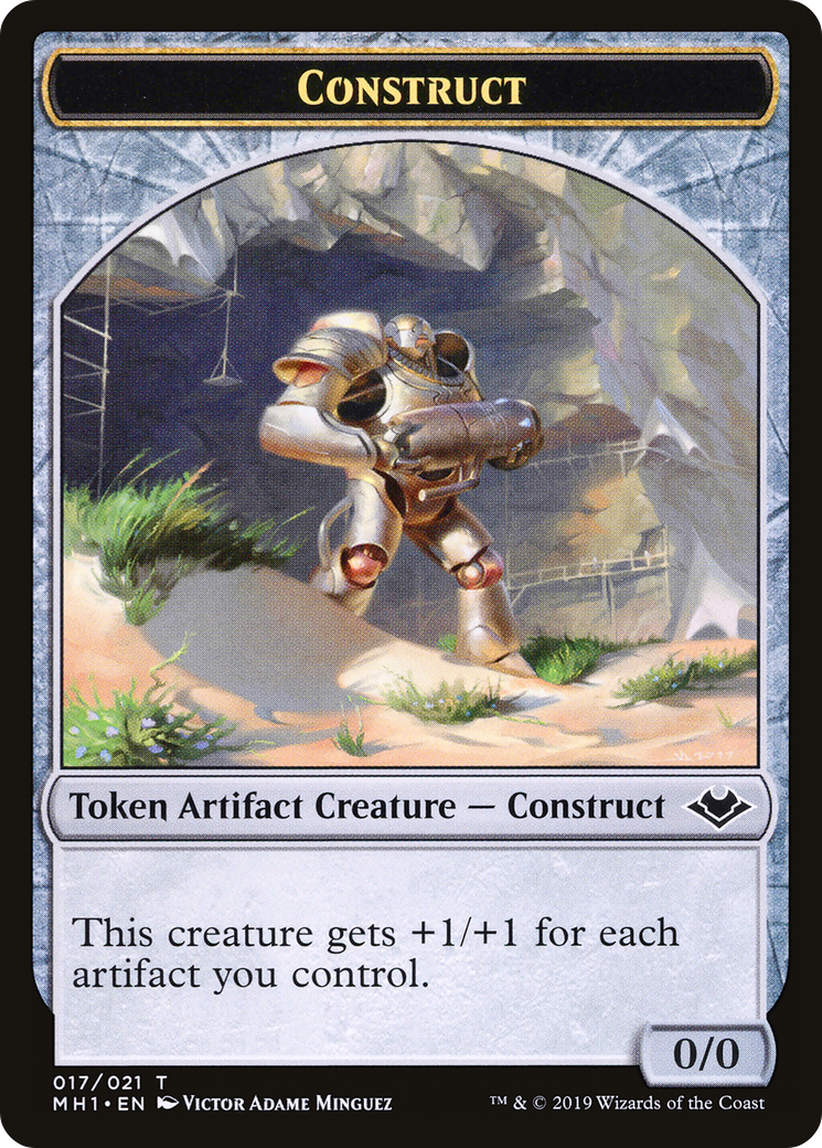 Magic: The Gathering - Construct Token Foil - Modern Horizons Tokens