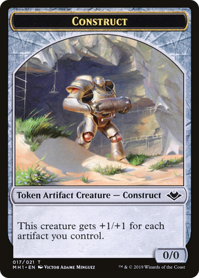 Magic: The Gathering - Construct Token Foil - Modern Horizons Tokens