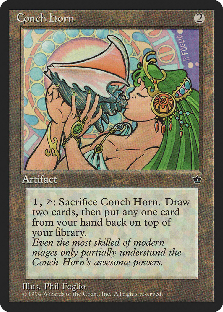 Magic: The Gathering - Conch Horn - Fallen Empires