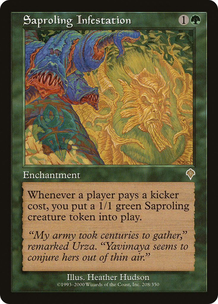 Magic: The Gathering - Saproling Infestation - Invasion