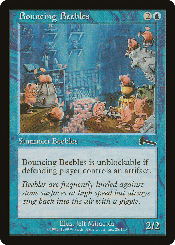 Magic: The Gathering - Bouncing Beebles - Urza's Legacy