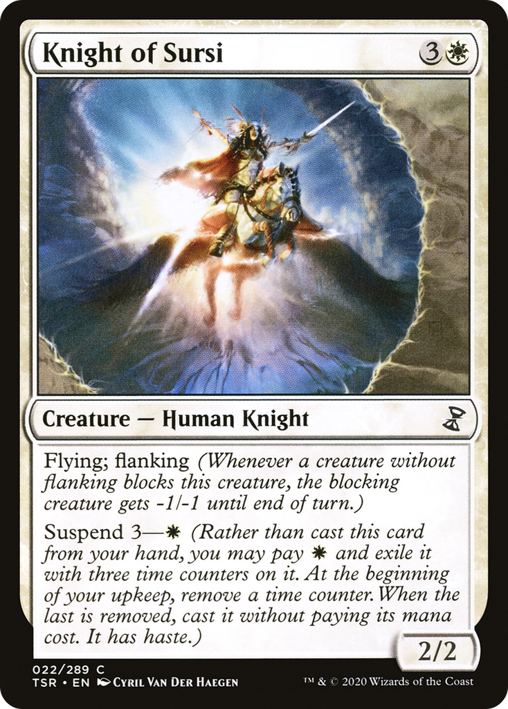 Magic: The Gathering - Knight of Sursi - Time Spiral Remastered