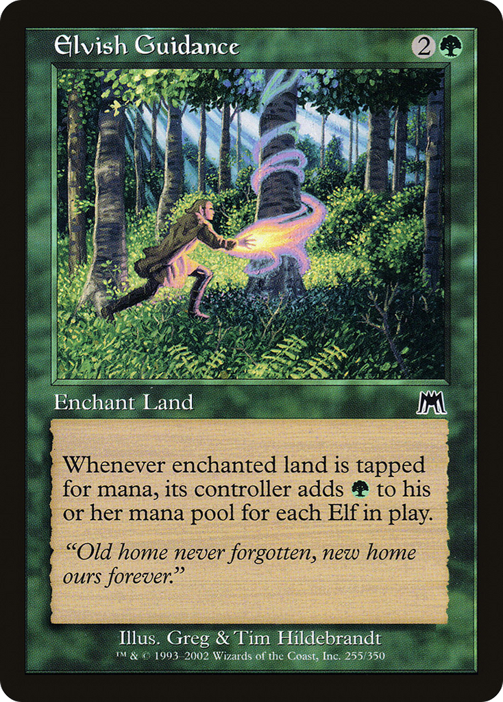 Magic: The Gathering - Elvish Guidance - Onslaught