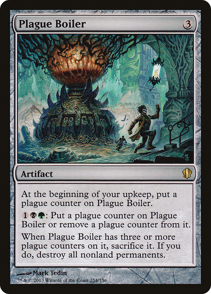 Magic: The Gathering - Plague Boiler - Commander 2013