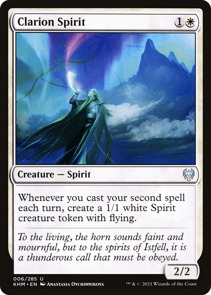 Magic: The Gathering - Clarion Spirit - Kaldheim