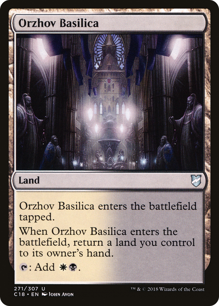 Magic: The Gathering - Orzhov Basilica - Commander 2018