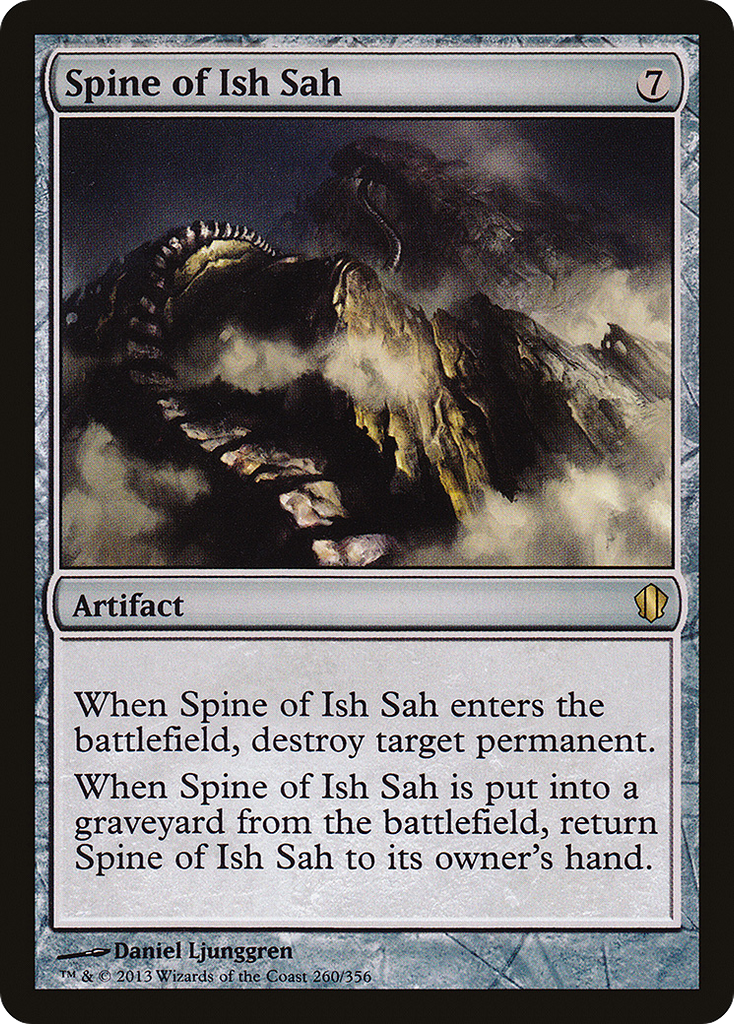 Magic: The Gathering - Spine of Ish Sah - Commander 2013