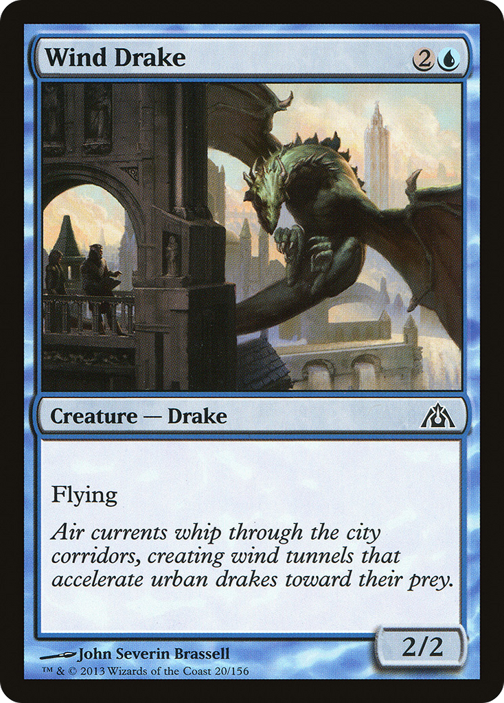 Magic: The Gathering - Wind Drake - Dragon's Maze