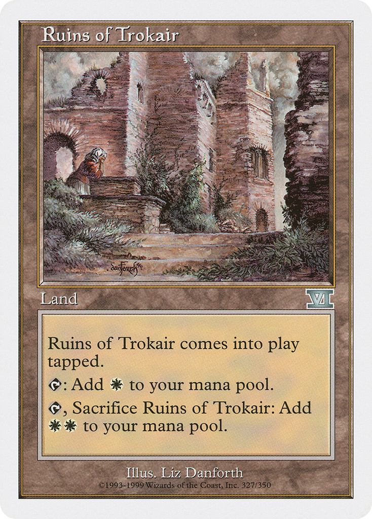 Magic: The Gathering - Ruins of Trokair - Classic Sixth Edition