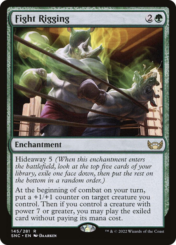 Magic: The Gathering - Fight Rigging Foil - Streets of New Capenna